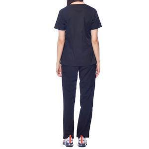 Traje médico de manga corta con cuello en V para hombre, uniformes de algodón puro, uniformes de pantalones holgados para hombre sublimados - Product Image 3