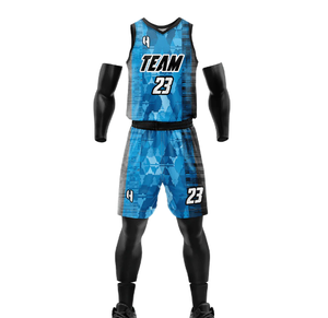 Ensemble maillot et short de basket-ball unisexe personnalisés avec numéro de nom de joueur personnalisé Nom de l'équipe uniformes de basket-ball imprimés - Product Image 1