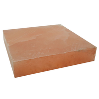 2025 carreaux de brique de sel rose de l'Himalaya naturel variétés rouge foncé pour l'artisanat, le sel de table brut, la lampe sculptée et la décoration