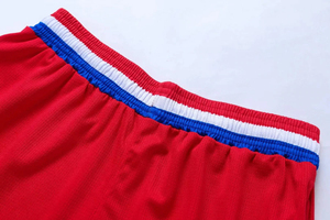 Ensemble d'uniformes de basket-ball personnalisés, maillots et shorts de basket-ball d'équipe, vêtements de sport OEM ODM, kit complet de tissu à séchage rapide respirant - Product Image 5