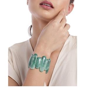 ที่มีคุณภาพดีที่สุดที่ทำด้วยมือของผู้หญิงเครื่องประดับแฟชั่นเรซิ่นสร้อยข้อมือสายรัดข้อมือที่มีแบรนด์ที่มีคุณภาพสูงของขวัญมุก - Product Image 5