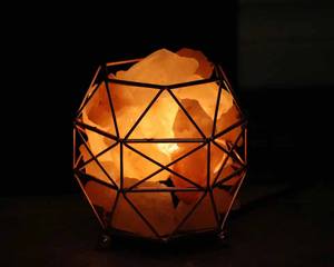 Lampes en sel naturel rose de l'Himalaya fabriquées à la main corps en cristal alimentation électrique lumière LED pierre fabriquée sur mesure Pakistan - Product Image 6