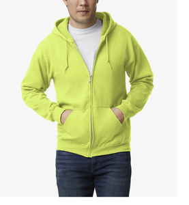 PLAIN BLANK ADULT FLEECE ZIP <b>HOODIE</b> SWEATSHIRT CUSTOM LOGO NEW ARRIVAL WHOLESALE BANGLADESH FULL ZIP MENS HOODED JACKET - Product Image 3
