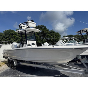 Barco de Pesca Cayman Premium 2025 de Doble Consola, Industrial, para Bricolaje, para Aventuras Deportivas y de Recreo en Alta Mar, Embarcación Marina de 24 Pies, OEM ODM - Product Image 4
