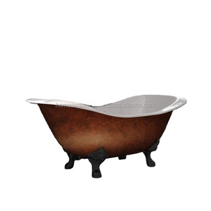 Independiente de cobre pulido Look diseñador nueva bañera de cobre puro moderno de lujo Hotel bañera - Product Image 1