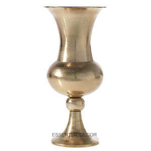 Florero Moderno para Mesa, Decoración de Bodas, Metal de Alta Calidad Plateado, Centro de Mesa, Florero Nuevo - Product Image 6