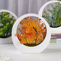Nouvelle fleur artificielle en plastique, bonsaï lumineux créatif, décoration de bureau