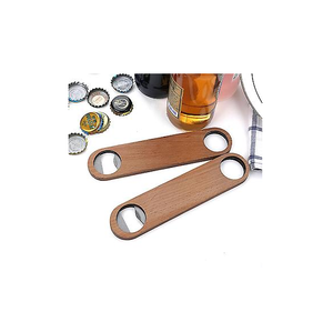 Abrebotellas de acero inoxidable y madera, fabricantes personalizados, artesanías exigentes y personalizadas, venta más vendida - Product Image 5