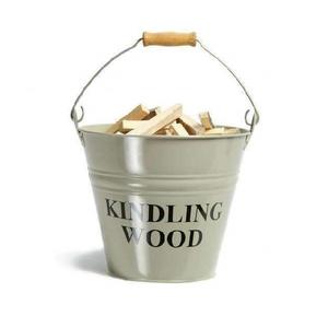 Seau à charbon en cuivre gris personnalisé avec un design unique et un métal robuste, parfait pour une solution de stockage de charbon élégante - Product Image 4