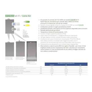 Caldera de Condensación Baxi Luna Air de 24 kW con WiFi Integrado para Sistemas HVAC Domésticos con Producción Instantánea de Agua Caliente - Product Image 4