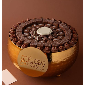Vente en gros Bol à texture martelée argentée de grande qualité Bol de table design fantaisie pour comptoir, chocolats, bonbons Bol de service pour la fête - Product Image 2