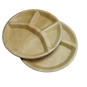 Des assiettes durables en feuilles de palmier areca pour une alimentation respectueuse de l'environnement - Product Image 2