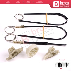 Juego de Reparación de Elevalunas Eléctrico BWR623, Puerta Delantera Izquierda para 206 206+ 1998-2012, 4/5 Puertas, 9221E9 9221G0 - Product Image 3