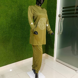 2025 traje de baño Premium para mujer modesto traje de baño musulmán completamente cubierto y conjunto de ropa de playa musulmana - Product Image 2