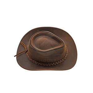 <b>Straw</b> Cowboy <b>Hat</b> Lightweight Summer Style Felt Cowboy <b>Hat</b> Soft Texture Durable and Stylish - Product Image 2
