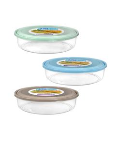 Contenitore Rotondo in Plastica Aral Micro 2.75L con Coperchio (Plastica 1640) - Product Image 1