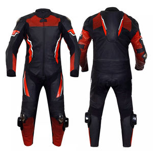 Combinaison en cuir de moto imprimée sur mesure vente en gros de matériel de course professionnel équipement de course de moto OEM vente en gros de vêtements de course une pièce - Product Image 6