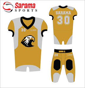 Conjuntos juveniles de sarga de equipo vaquero, venta al por mayor, uniformes de jersey de fútbol americano clásico sublimado con servicio oem - Product Image 2