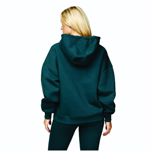 Sudadera con Capucha Personalizada Ronpex International, 600 Gsm, 100% Algodón, de Alta Calidad, Estilo Urbano, Estampado Animal Asimétrico, de Secado Rápido, para Mujer - Product Image 2
