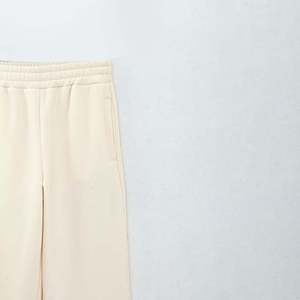 Pantalons Streetwear pour hommes 220GSM, décontractés, multi-poches, droits, extérieurs, 100% coton, couleurs unies, OEM 2025 - Product Image 3