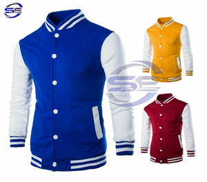 Vente en gros OEM veste universitaire à manches longues personnalisée hommes dernières conceptions style décontracté hiver grande taille veste en tricot brodée - Product Image 1