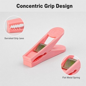 Petites pinces à linge en plastique, pinces à linge anti-rouille, clips de bricolage à forte adhérence, pinces à linge pour affichage de photos, <span class=keywords><strong>couture</strong></span>, cartes, salle de classe - Product Image 2