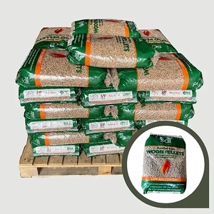 Système de chauffage à briquettes de granulés de bois, combustible 6mm 8mm pin hêtre EN Plus A1 / Usine de granulés de bois - Product Image 1