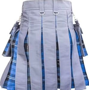 Faldas escocesas clásicas tradicionales personalizadas superventas, recién llegado de alta calidad, hechas de cuero profesional, falda escocesa de tartán escocesa - Product Image 5