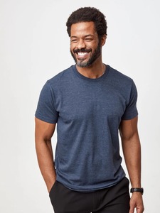 <b>Men's</b> Cotton Casual Solid Color Plus Size Short Sleeve T-<b>Shirt</b> <b>Collarless</b> Breathable Flannel Knitted Plain Dyed for Spring - Product Image 4