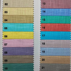 Repiton <b>Gold</b> Solid Cotton Linen Fabric Premium Shirting & Kurta Material - Product Image 2