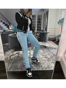 เสื้อถักนิตติ้งแขนสั้นสีดำแบบสั้นของผู้หญิงเสื้อนอกสไตล์เบสบอลสไตล์วิทยาลัยดูทันสมัยเสื้อผ้าแนวสตรีทระบายอากาศได้ดี - Product Image 4