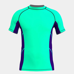 OEM Design Compression Mma Rash Guard Bjj Rashguard Chemises Sublimation Personnalisée Imprimé Rash Guard Hommes - Product Image 1