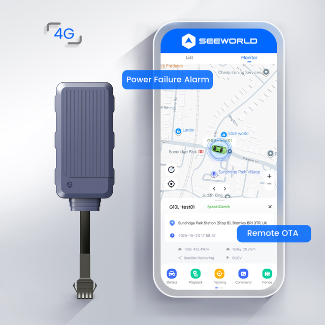 4G LTE Global Long-Range Live Tracking Vehicle GPS Tracker Anti Theft Device for Trucks Fleet Management