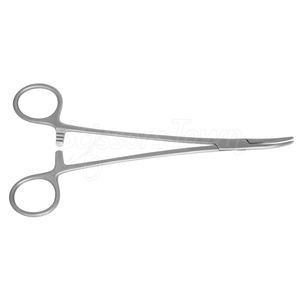 Pinzas Curvas Parcialmente Dentadas para Bebés, Herramienta Quirúrgica de Acero Inoxidable de 7 Pulgadas para un Control Fino - Product Image 3