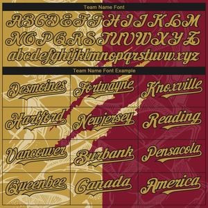 Custom Stitched Graffiti Pattern Yellow Kelly Green-Black Scratch Sports Pullover Sudadera con capucha - Product Image 6