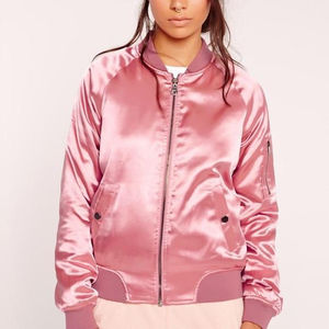 Veste en satin rose pour femmes 2026 Vestes 2025 Vestes Vestes personnalisées Vestes d'école Vestes de soirée Nouvelle tendance Vestes de mode - Product Image 3