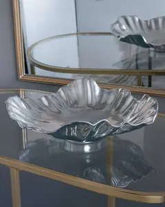 Tazón de Metal pulido decorativo de lujo hecho a mano para boda, fiesta, sala de estar, estilo elegante, aspecto de lujo, chapado seguro, Zahid Exports - Product Image 2