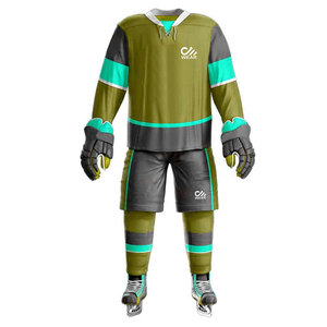 Nuevo estilo uniforme de hockey sobre hielo servicio OEM diseño personalizado uniforme de hockey sobre hielo para superventas hecho en Pakistán - Product Image 5
