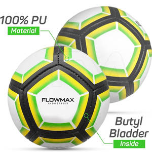 Balón de fútbol cosido a mano de suministro de fábrica de alta calidad, balón de fútbol cosido a mano personalizado a bajo precio - Product Image 2