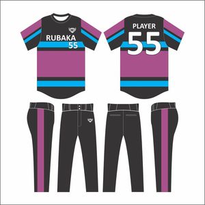 Uniforme de baseball imprimé avec logo personnalisé uniforme de baseball fabriqué en usine uniforme de baseball au design unique - Product Image 5