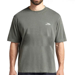 T-shirt surdimensionné en coton 100% de qualité supérieure, personnalisez votre logo, meilleur prix, t-shirt surdimensionné pour la vente en ligne - Product Image 1