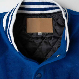 NUEVA Chaqueta Deportiva Personalizada Azul Rey y Blanca, Chaqueta Universitaria, Chaqueta Bomber de Béisbol, Ropa Urbana Unisex con Logotipos Personalizados OEM/ODM - Product Image 3