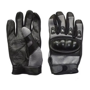 Guantes de moto personalizados para hombre y mujer hechos de cuero para deportes y ciclismo con diseño de logotipo para carreras de motos - Product Image 2