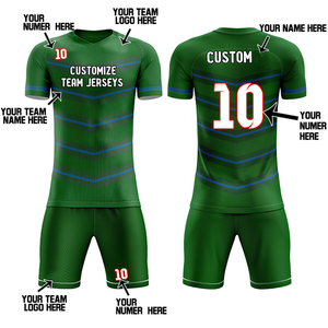 Maillot et short de Football pour adultes de haute qualité, ensemble complet avec tissu en Polyester, uniformes de Football et prix bas - Product Image 2