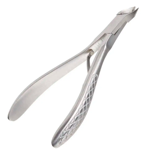 Top Design en acier inoxydable coupe-ongles coupe-cuticules incurvé pour manucure doigt orteil coupe des ongles pince à cuticules en vente - Product Image 5
