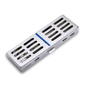 Bandeja de Esterilización para Instrumental Dental, Bandeja de Acero Inoxidable - Product Image 2