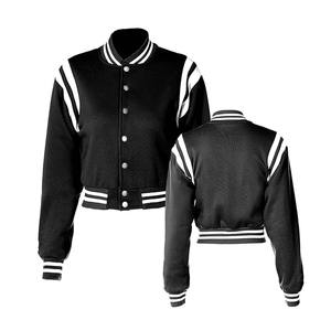 Estilo hip hop, diseño de calle, moda en blanco, logotipo propio, chenilla con cuello de etiqueta, chaqueta universitaria con letras - Product Image 3