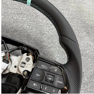 Volante Deportivo de Cuero y Madera Personalizado CE para Toyota, Compatible con Prius, Celica, RAV4, Innova, Crown, Vitz, LC100, Sienna, Voxy, Highlander - Product Image 3