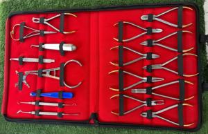 Mahersi-Juego de herramientas de ortodoncia para dentista, alicates de ortodoncia de acero inoxidable, 18 unidades - Product Image 3