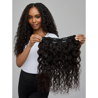 Extensions de cheveux indiens bouclés à clipser Fishnut, double trame, toutes couleurs, teintables, marque Hairarchy, vente en gros, meilleur prix